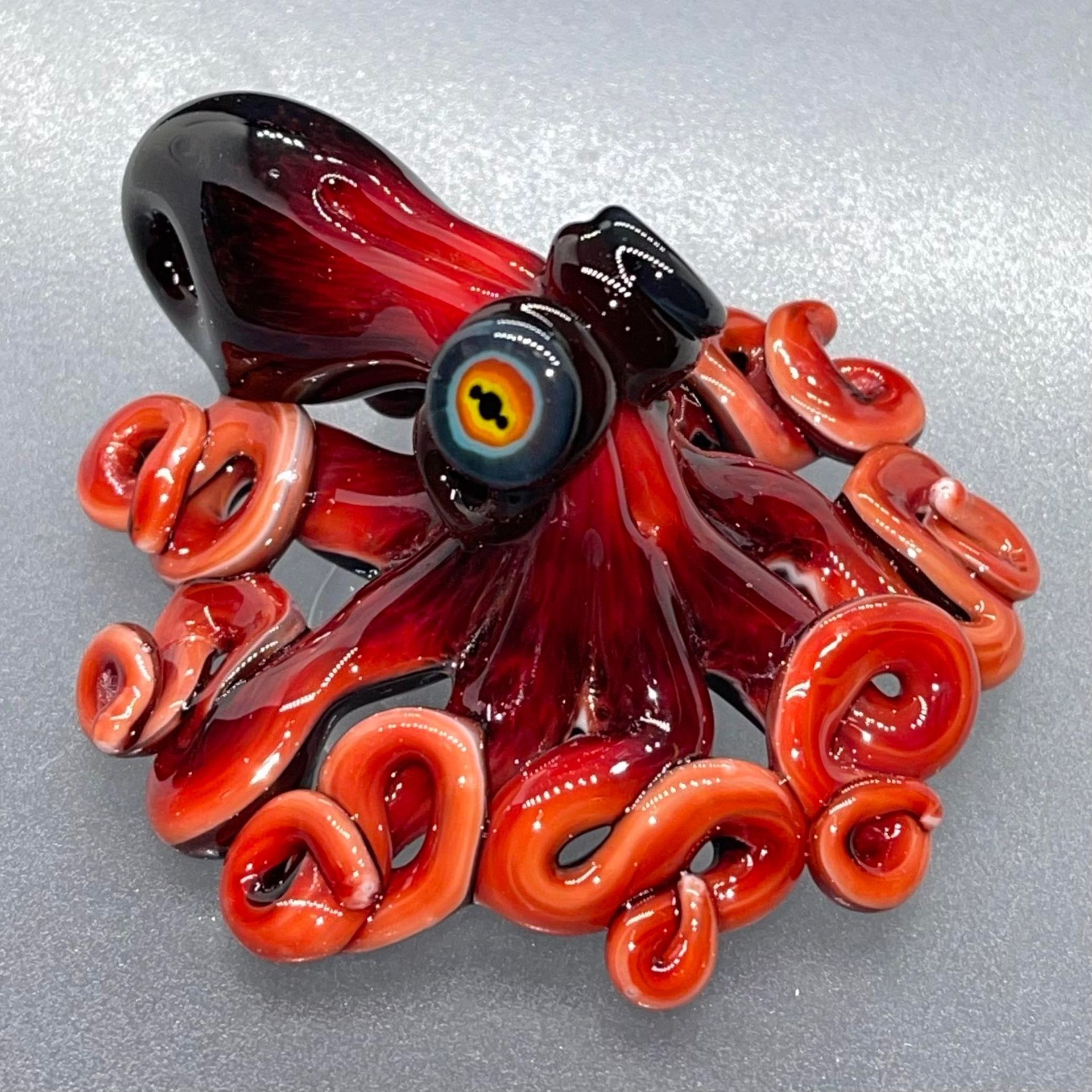 Octopus ボロシリケイトガラス　タコ　Pendant XODAS